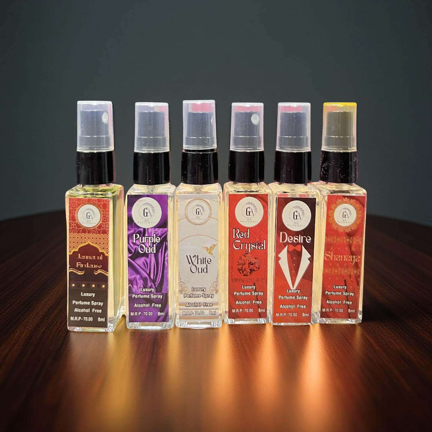 Alcohol free perfume